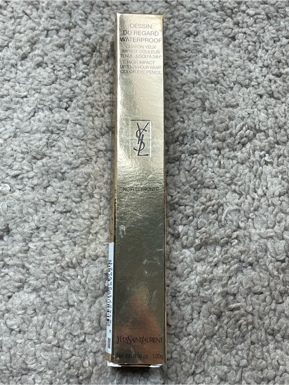 Yves Saint Laurent Dessin Du Regard Waterproof Eye Pencil, No. 1 Noir Effronte